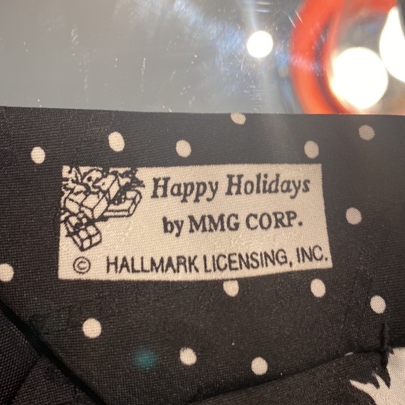 Santa and Rudolph Novelty Tie, made for Hallmark! So cute! EUC! - Picture 4 of 5